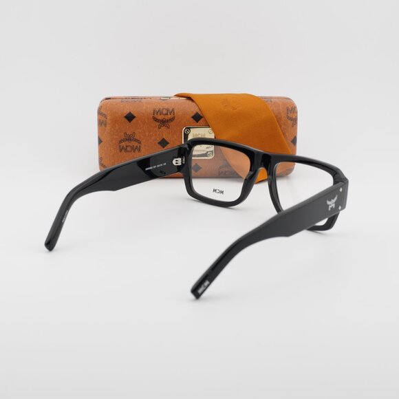 MCM MW5002 001 Square Eyeglasses - Shiny Black 53mm - Picture 9 of 9